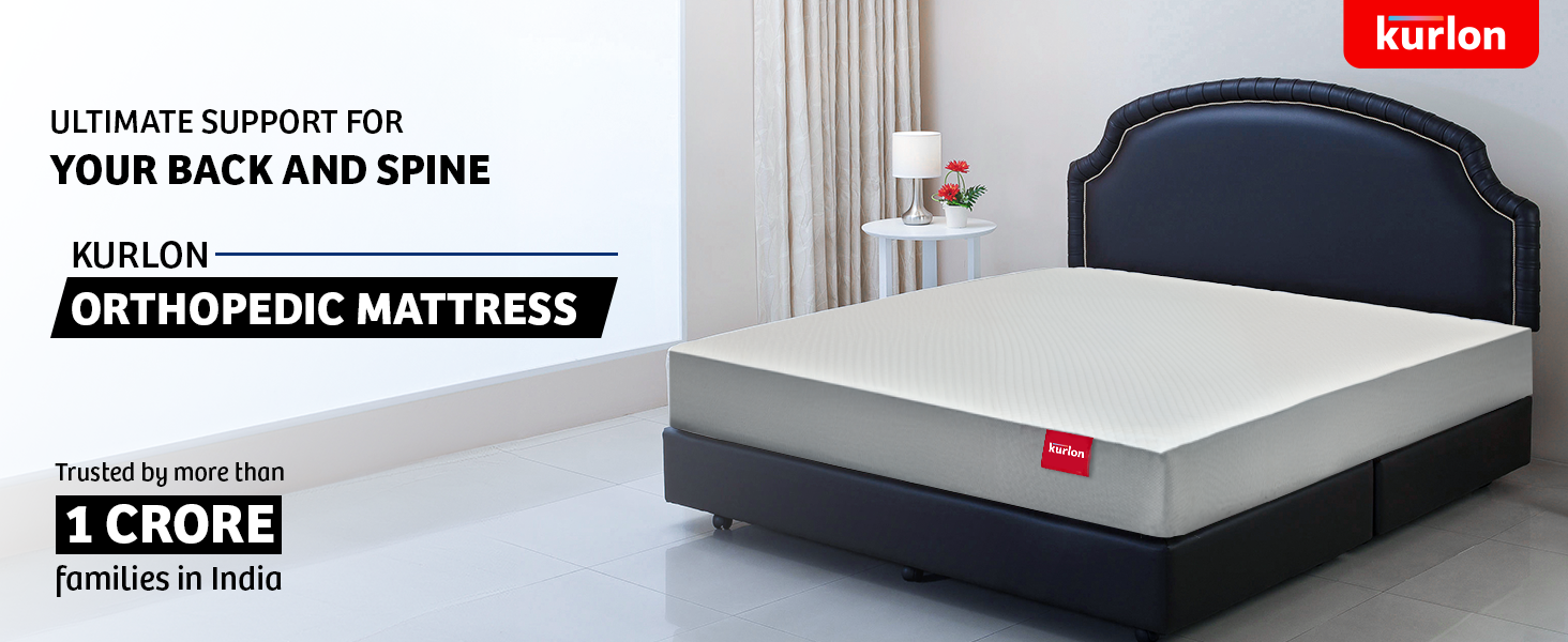 Kurlon Orthopedic Roll Pack Foam Mattress