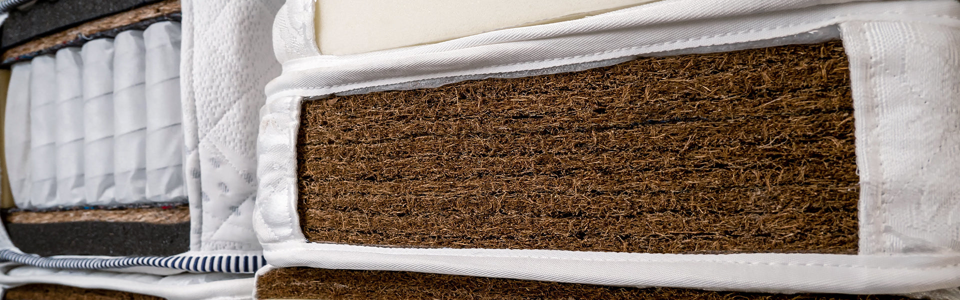 What are the benefits of rubberised coir mattresses?