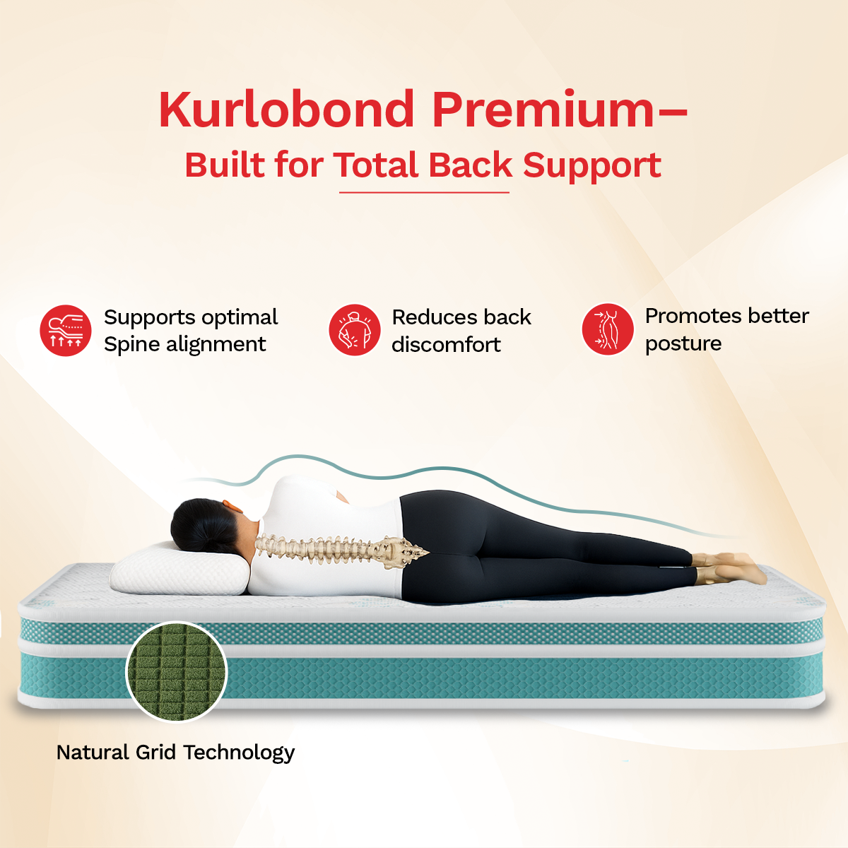 KurloBond Premium Coir Mattress