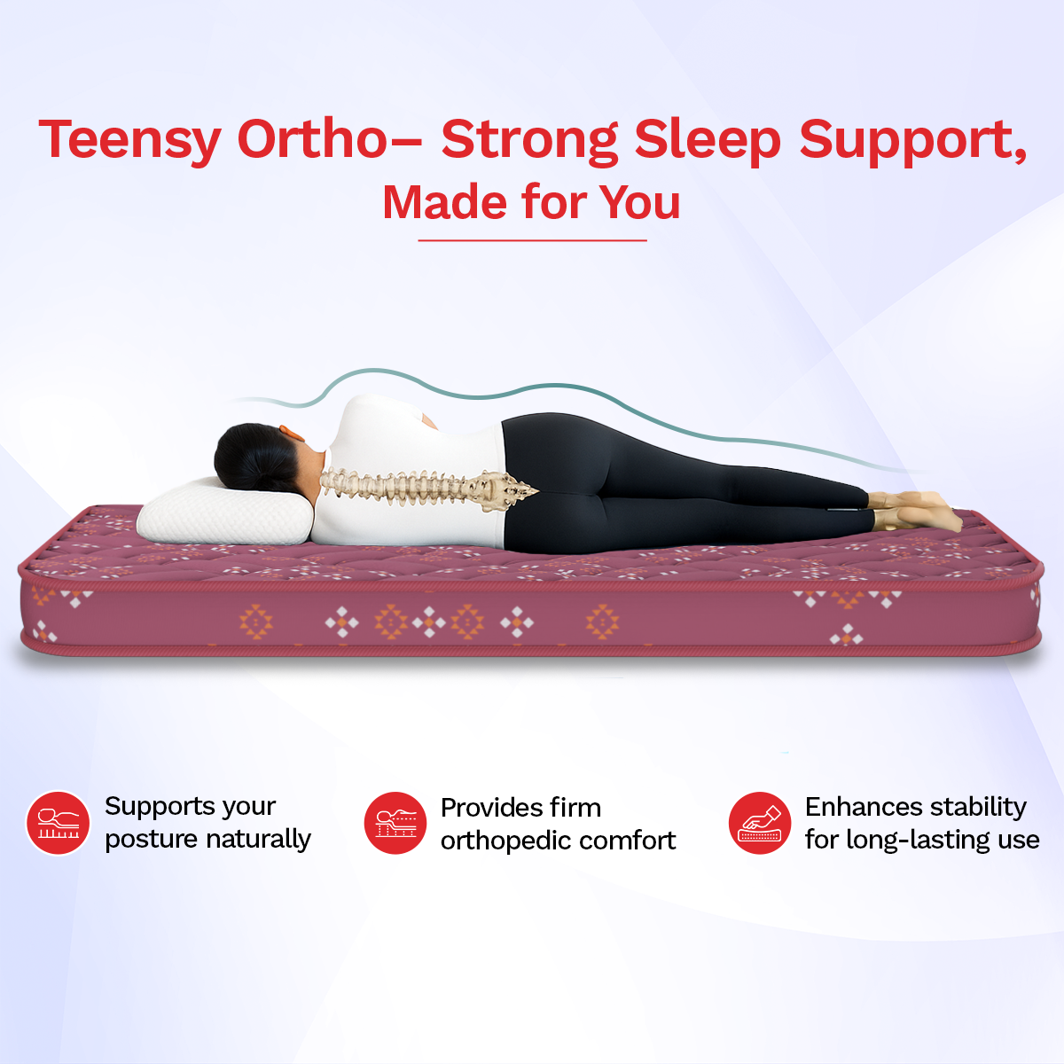 Teensy Ortho Foam Mattress