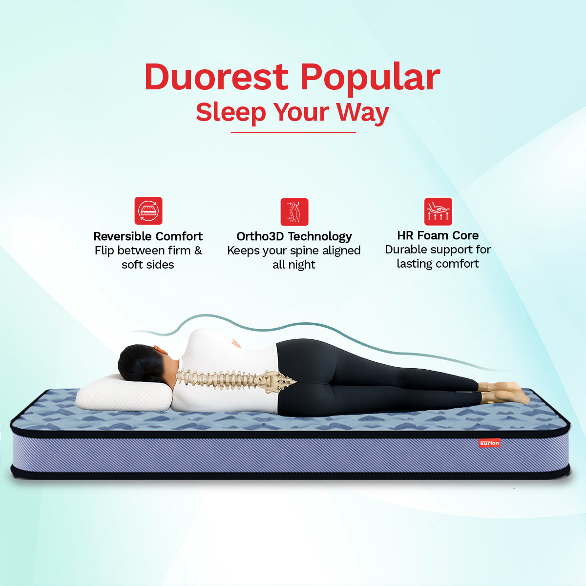 DuoRest Popular Foam Mattress