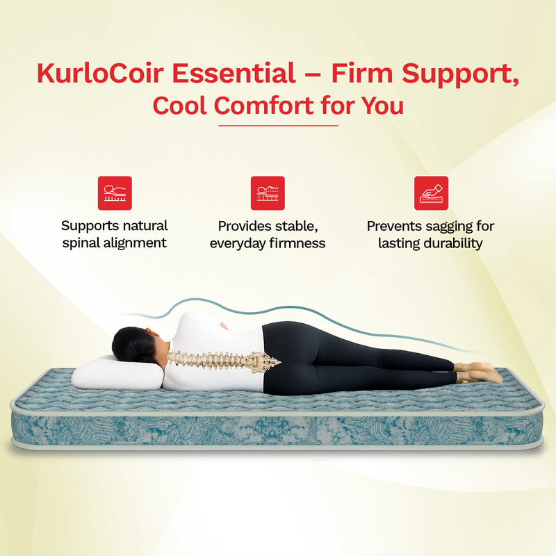 Kurlocoir Essential Coir Mattress (HYD & BLR)