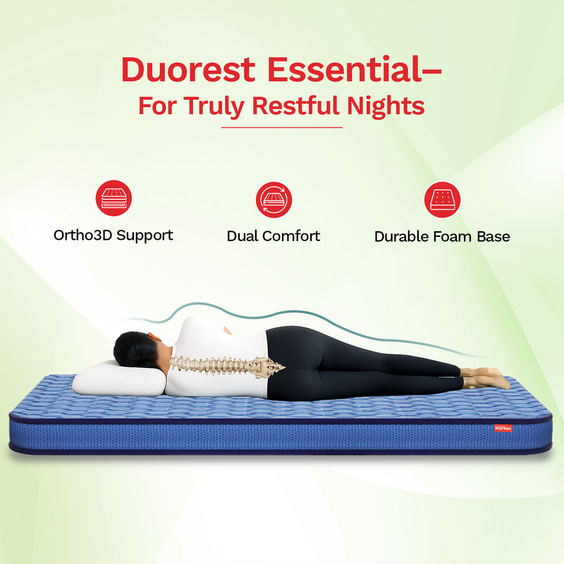 DuoRest Essential Foam Mattress (HYD & BLR)