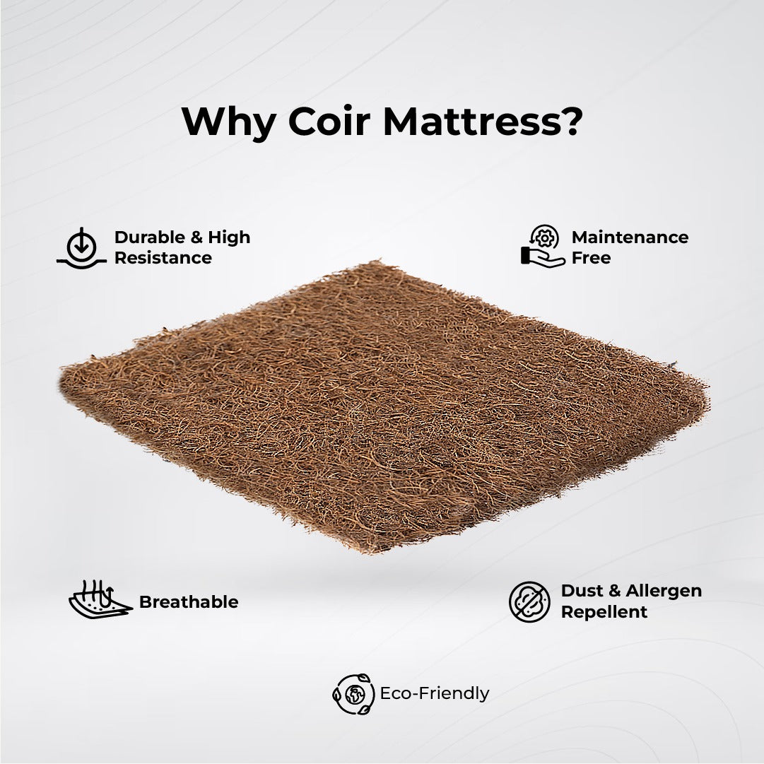 Buy Natural Coir Mattress Online at Best Price - Kurlon