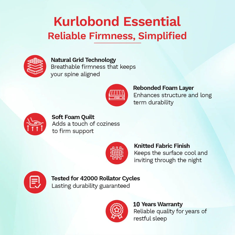 KurloBond Essential Coir Mattress (HYD & BLR)