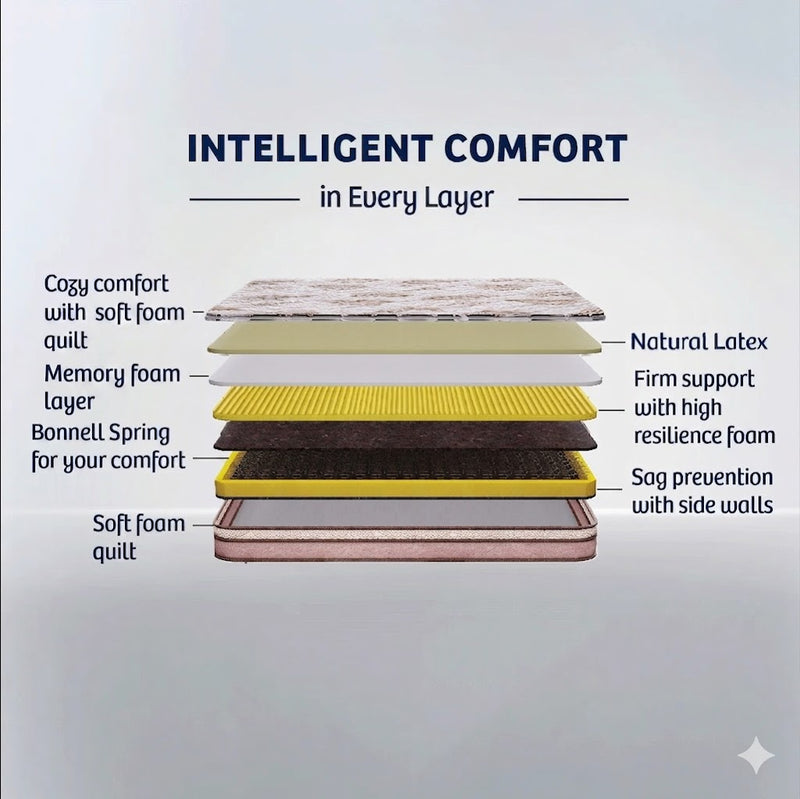 SpringRest Bonnell Premium Spring Mattress (HYD & BLR)